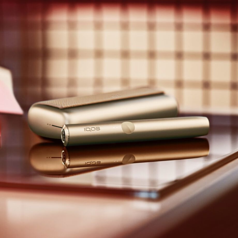 IQOS ILUMA PRIME GOLDEN KHAKI Mobility Kit, Golden Khaki