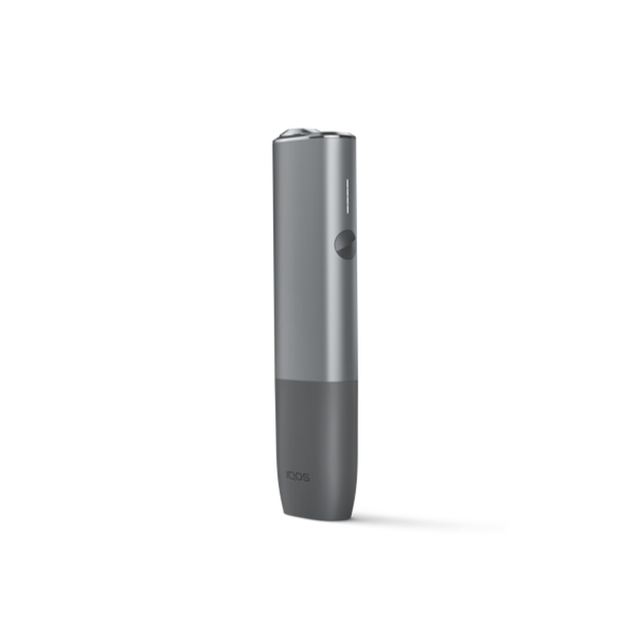 A Pebble Grey IQOS ILUMA ONE. 