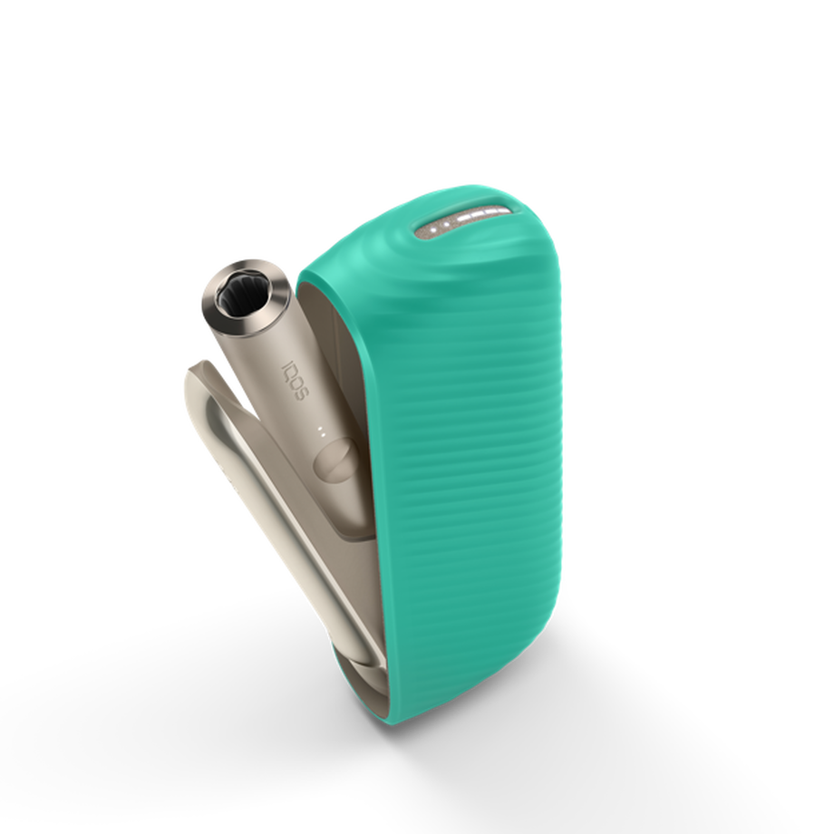 Access to your Holder is easy even when your Pocket Charger is covered by a Sleeve.