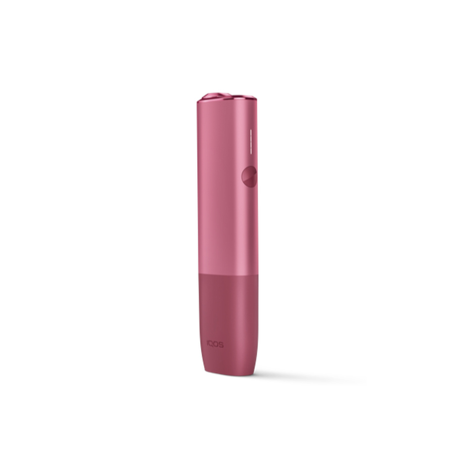 A Sunset Red IQOS ILUMA ONE. 