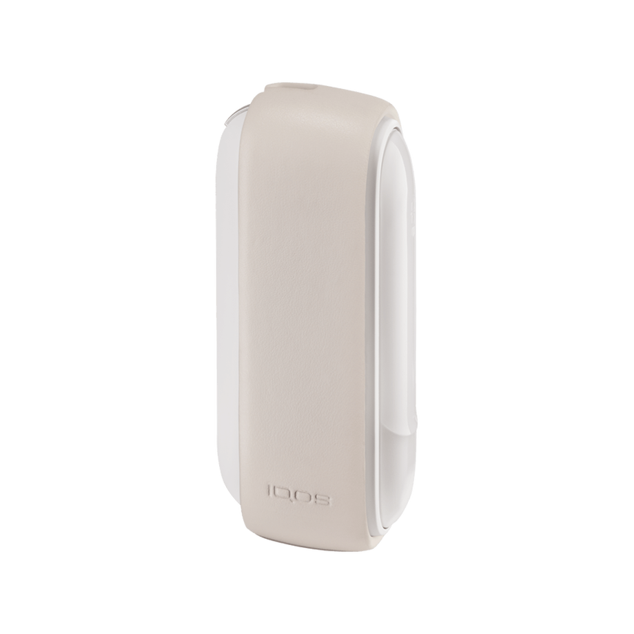 IQOS 3 DUO Leather Sleeve, Cream