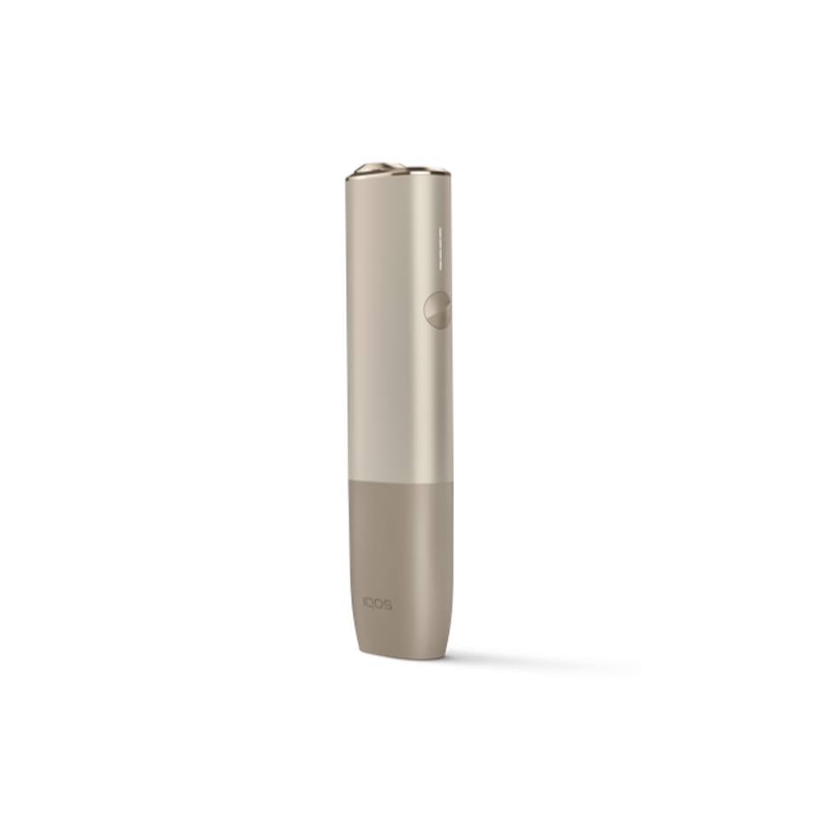 A Pebble Beige IQOS ILUMA ONE. 