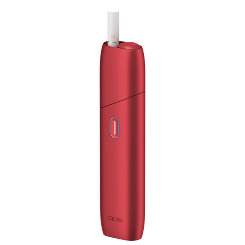 New IQOS Originals One heated tobacco device in red colour.