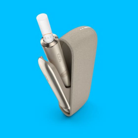 An IQOS ILUMA Pocket Charger and Holder.