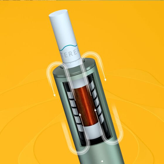 An illlustration showing IQOS ILUMA SMARTCORE INDUCTION SYSTEM™.