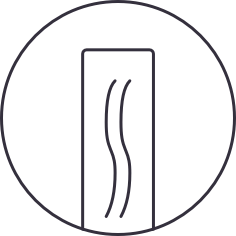 An illustration showing induction heating.