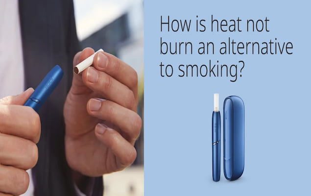 How is heat not burn technology a smoking alternative?
